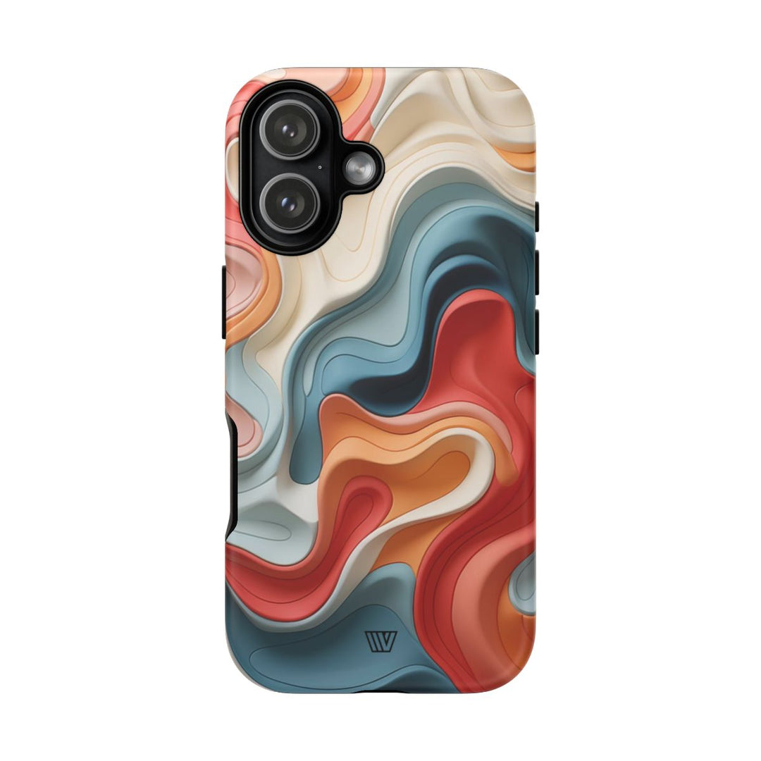 3D COLORFUL CLAY | Tough Phone Case