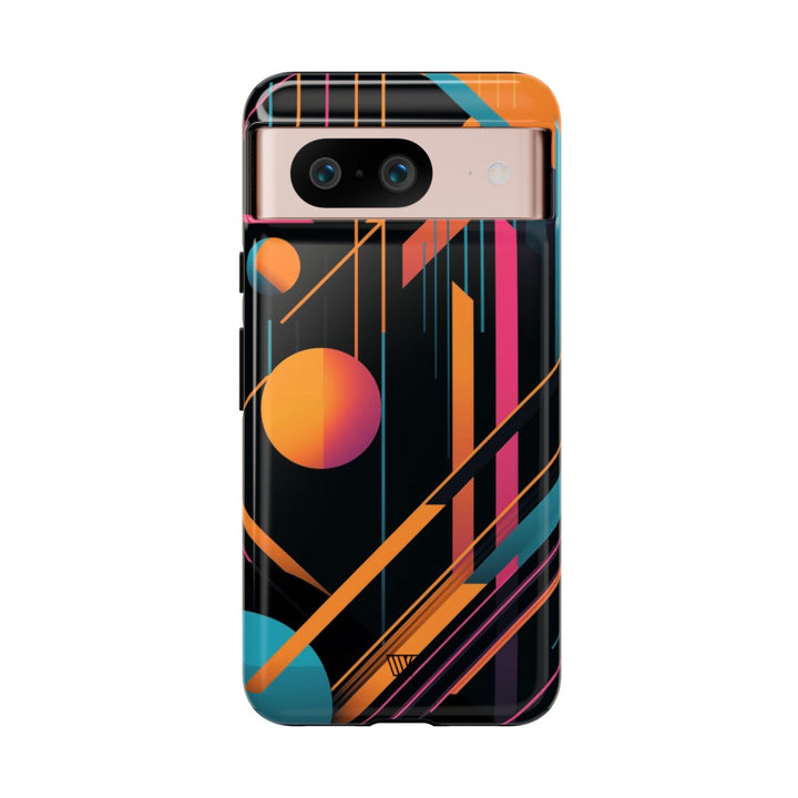 BOLD RETRO LINES | Tough Phone Case