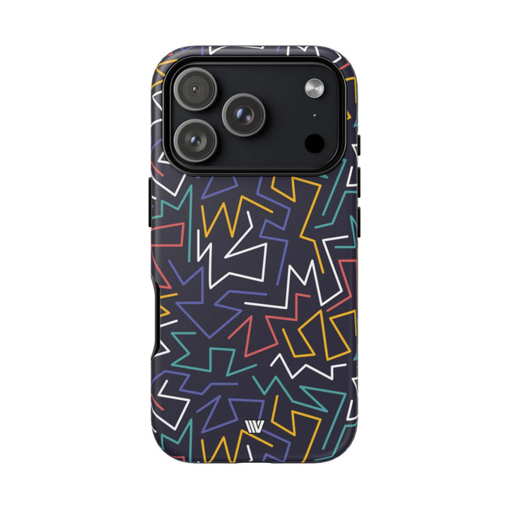 ZIGZAG NIGHT | Tough Phone Case