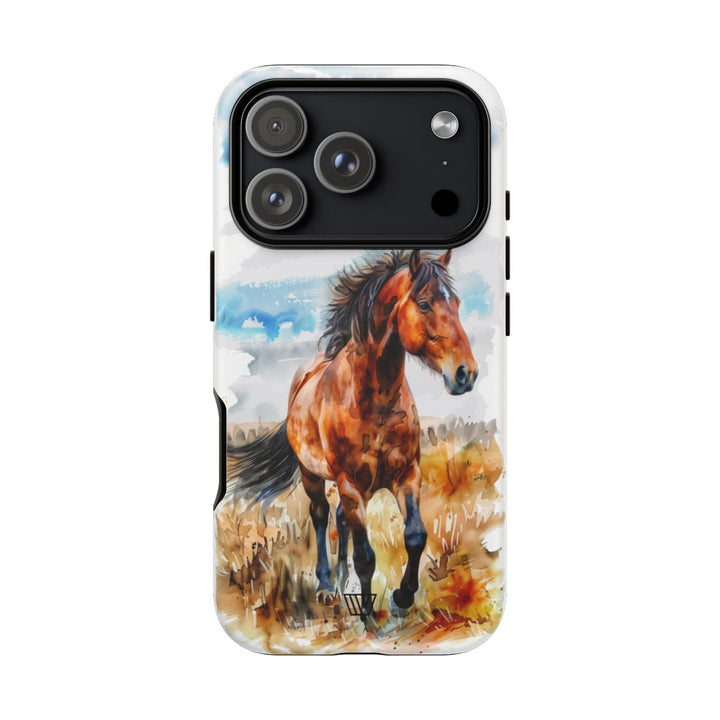 WATERCOLOR HORSE | Tough Phone Case