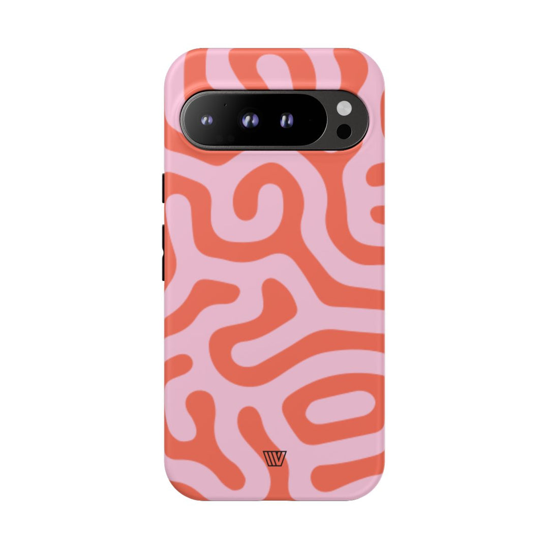 CORAL ORGANIC LINES | Tough Phone Case