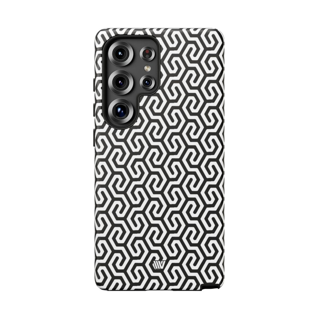 TWISTED GRID | Tough Phone Case