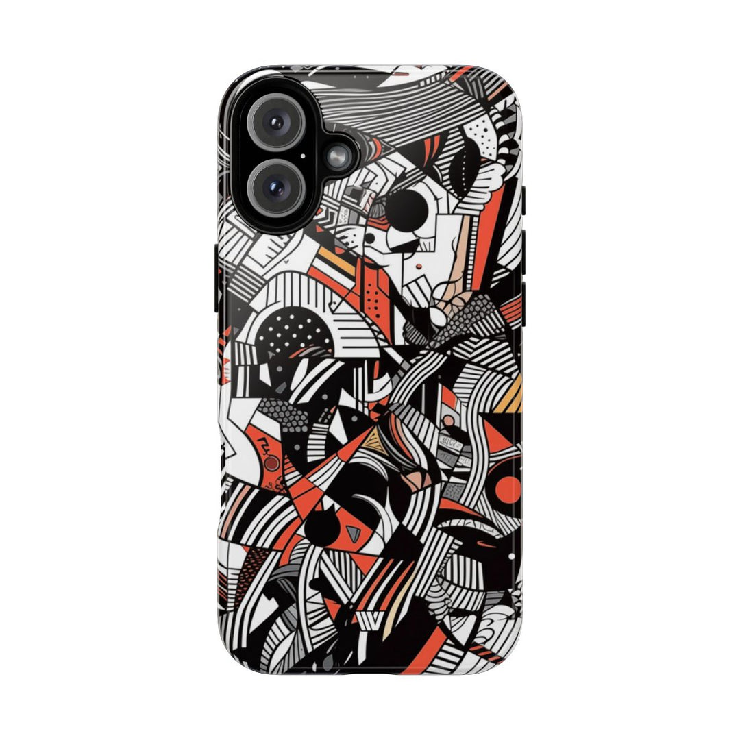 ABSTRACT DOODLE #3 | Tough Phone Case