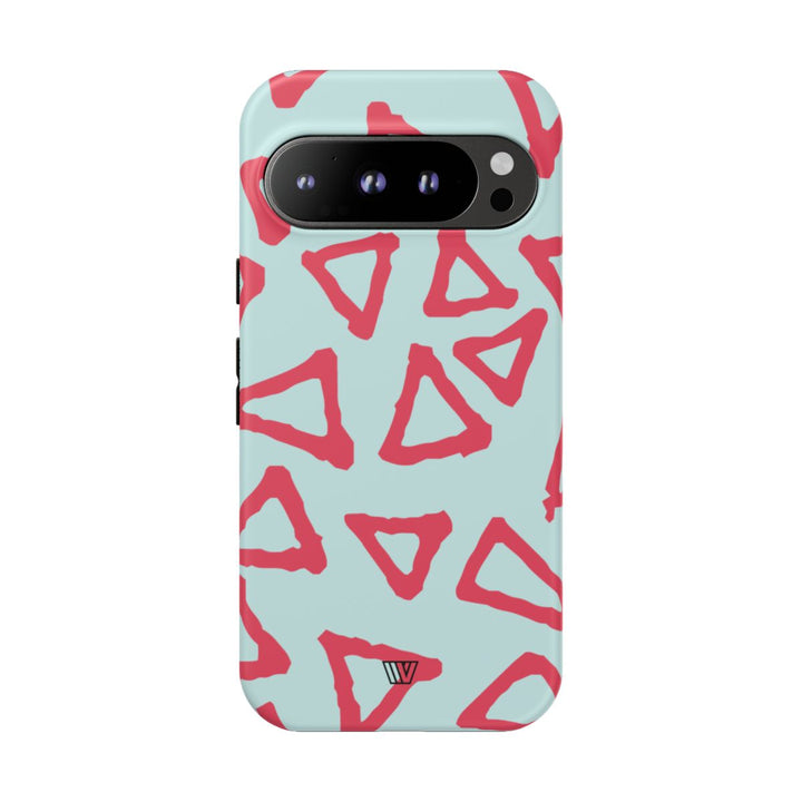 TRIANGLE DOODLE | Tough Phone Case