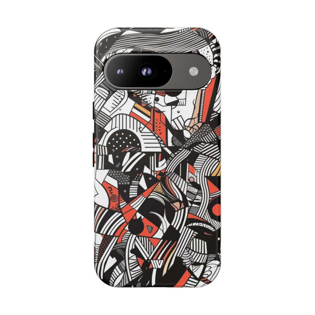 ABSTRACT DOODLE #3 | Tough Phone Case