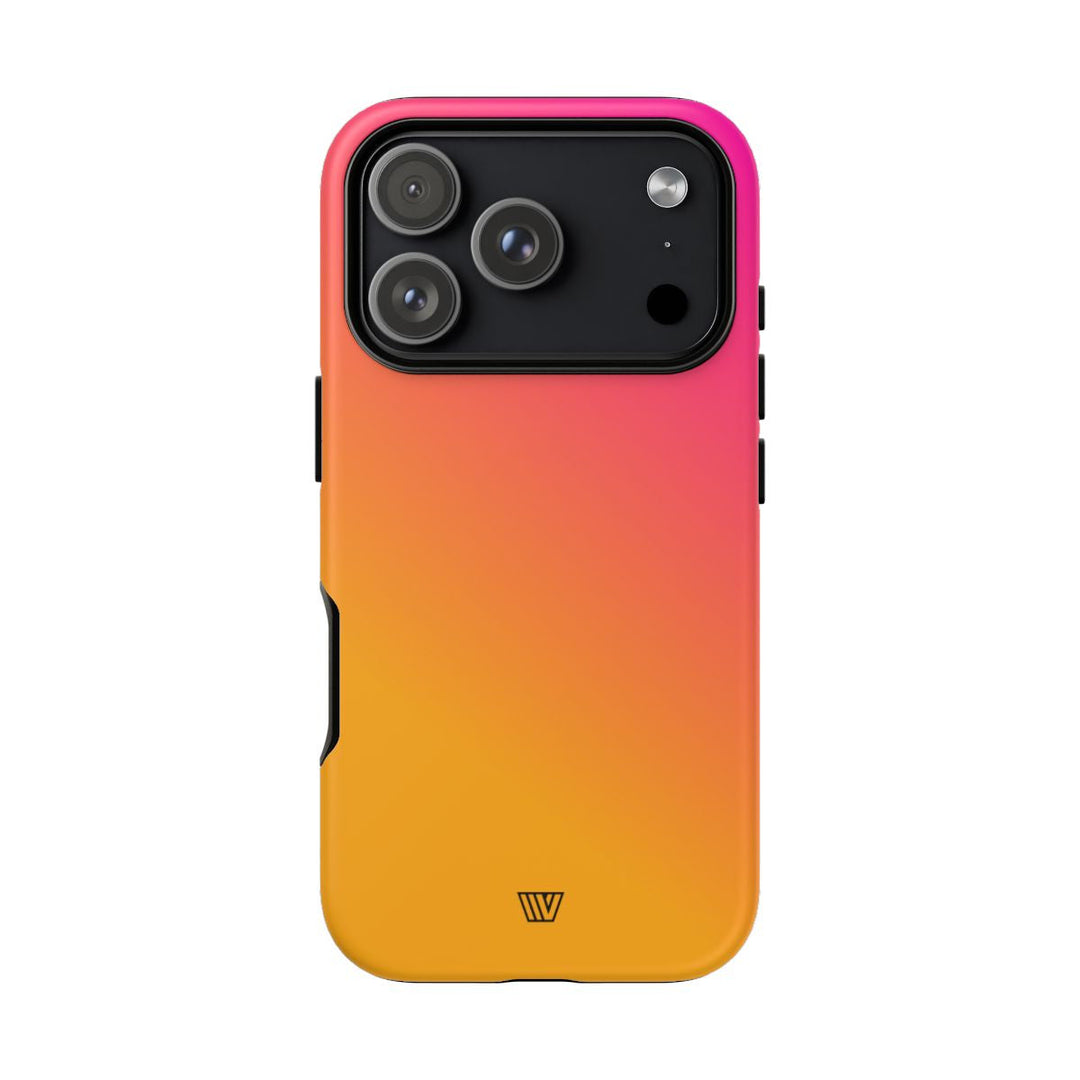HOT PINK ORANGE | Tough Phone Case