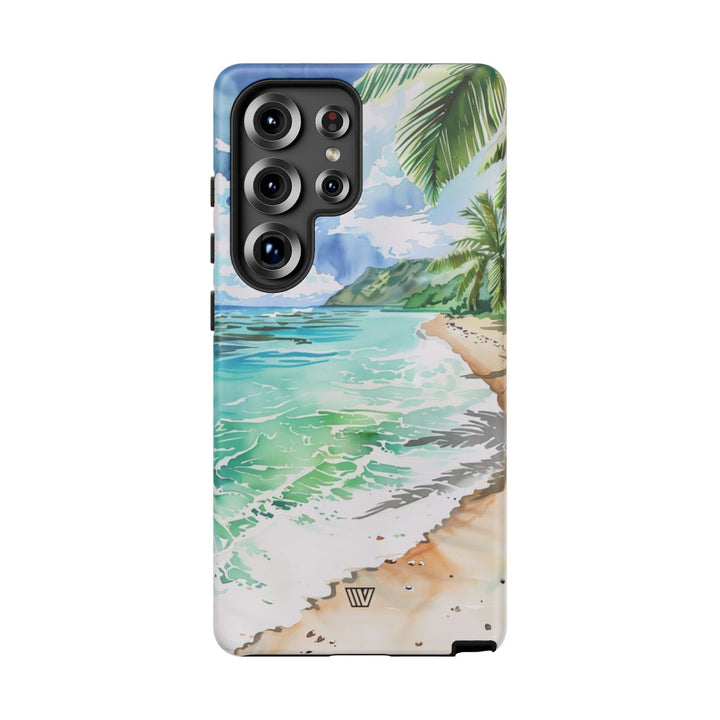 WATERCOLOR BEACH | Tough Phone Case