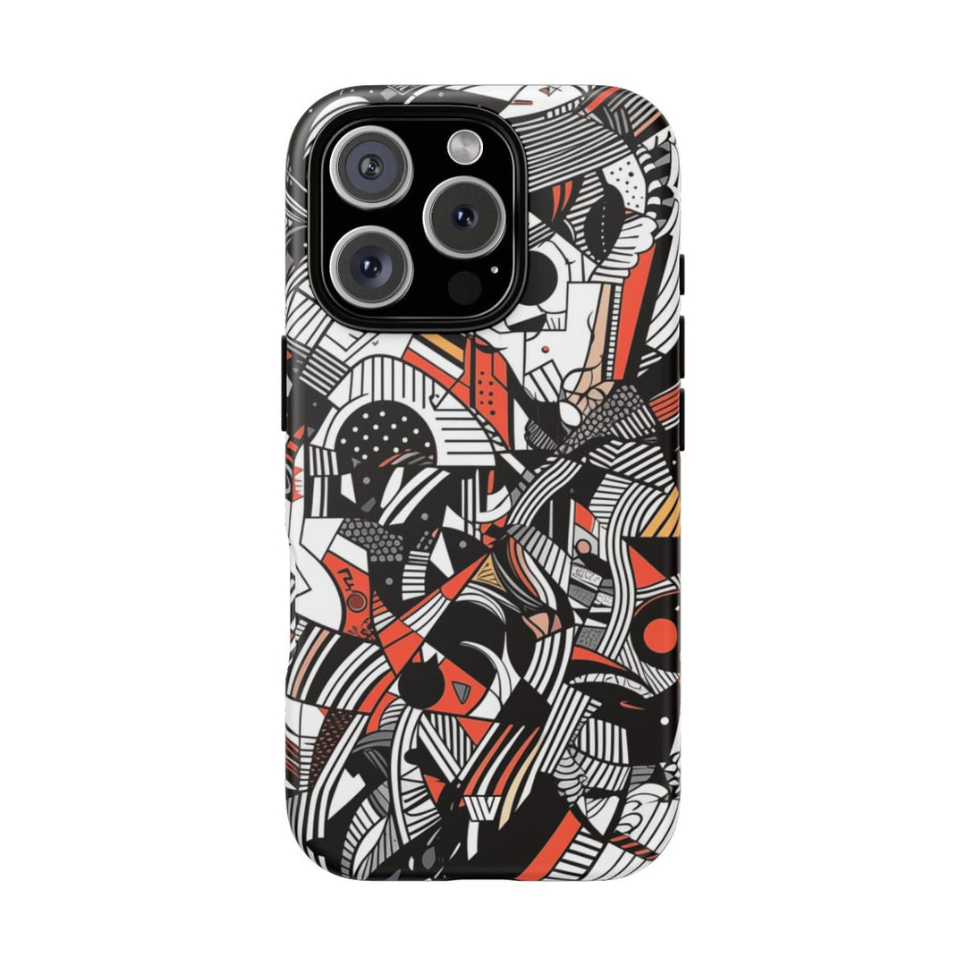 ABSTRACT DOODLE #3 | Tough Phone Case