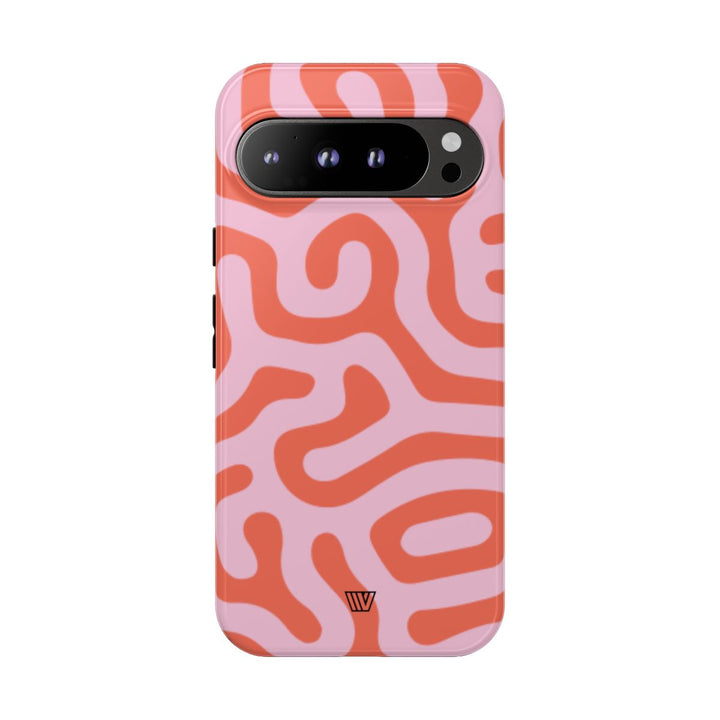 CORAL ORGANIC LINES | Tough Phone Case