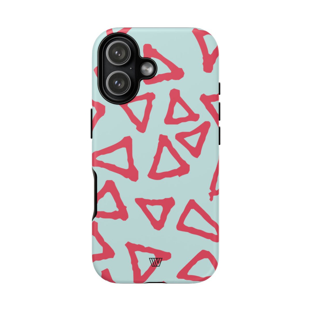 TRIANGLE DOODLE | Tough Phone Case