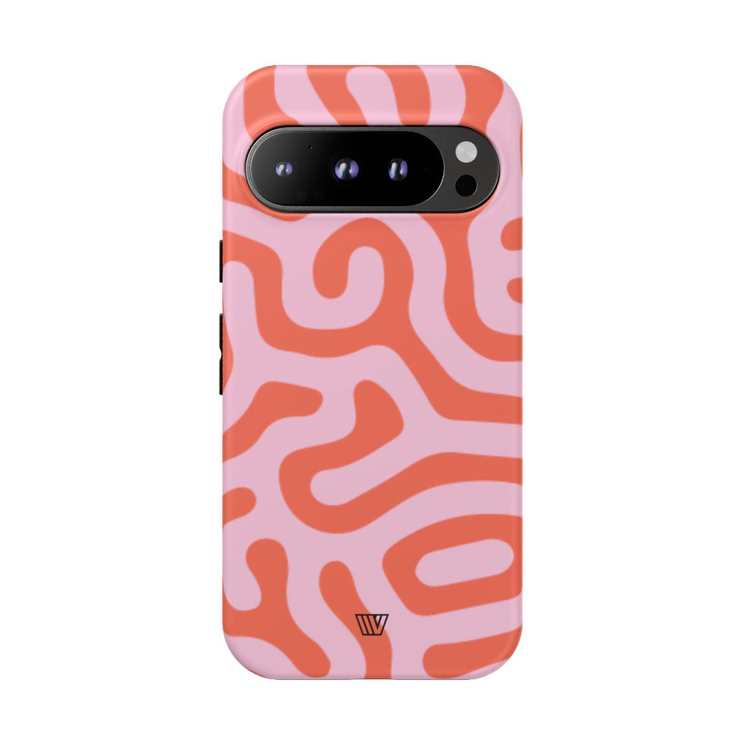 CORAL ORGANIC LINES | Tough Phone Case