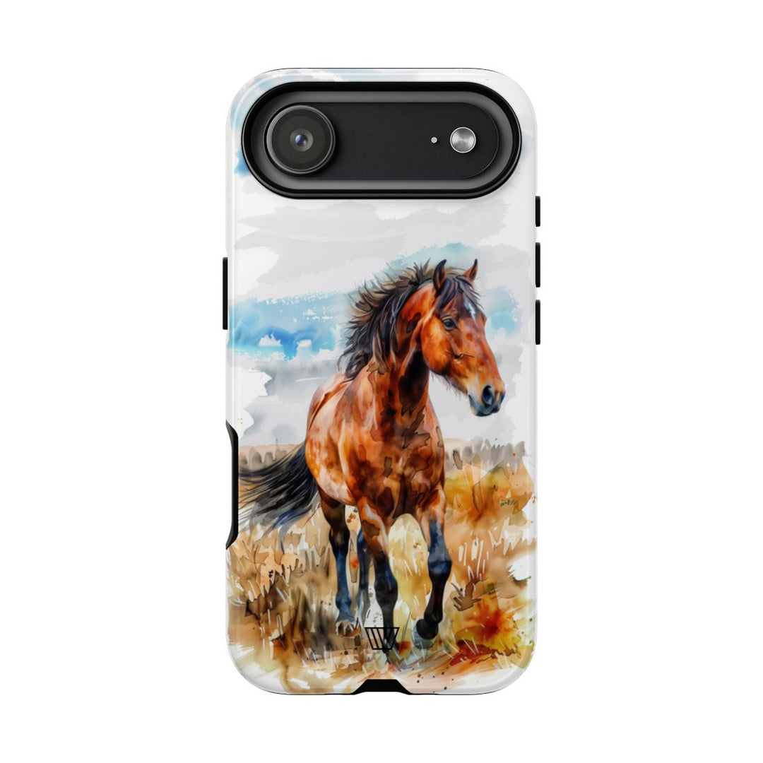 WATERCOLOR HORSE | Tough Phone Case