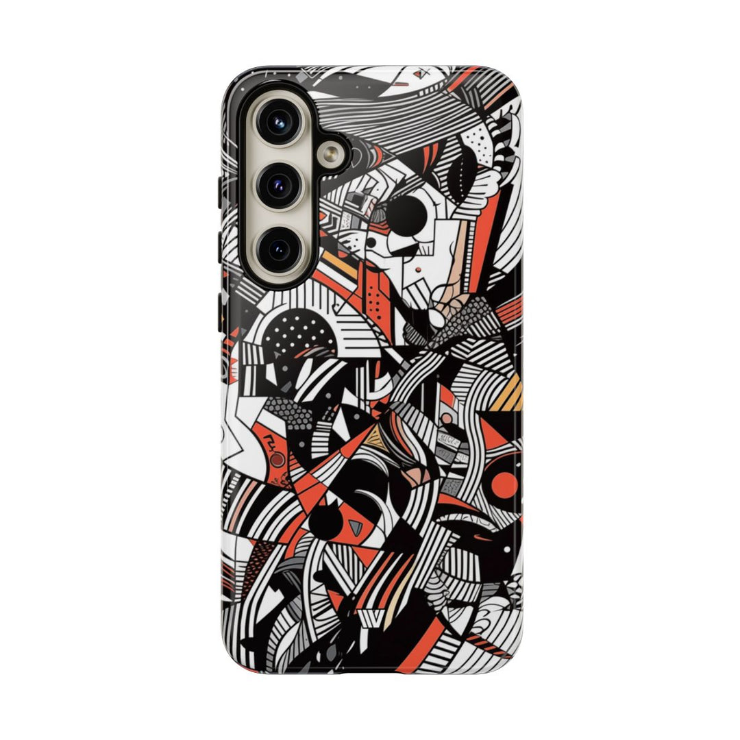 ABSTRACT DOODLE #3 | Tough Phone Case