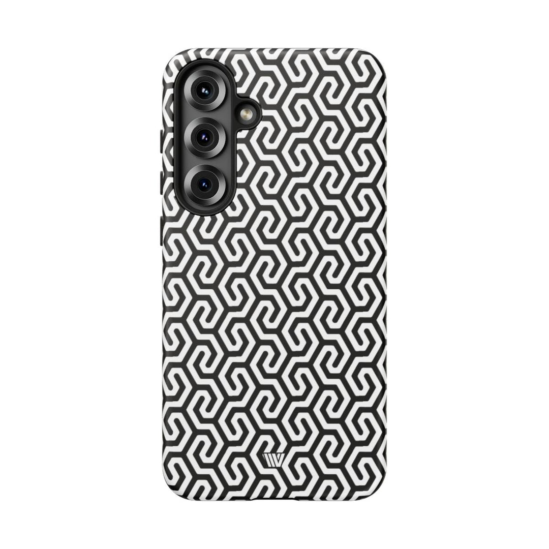 TWISTED GRID | Tough Phone Case