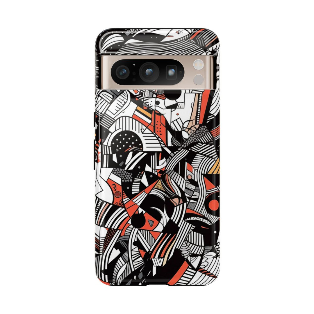 ABSTRACT DOODLE #3 | Tough Phone Case