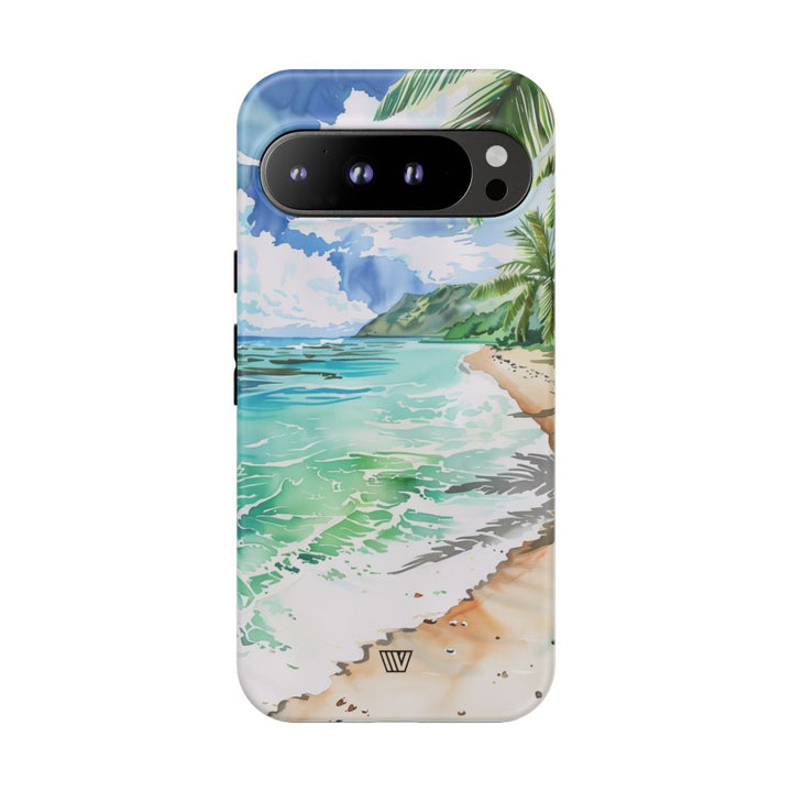 WATERCOLOR BEACH | Tough Phone Case