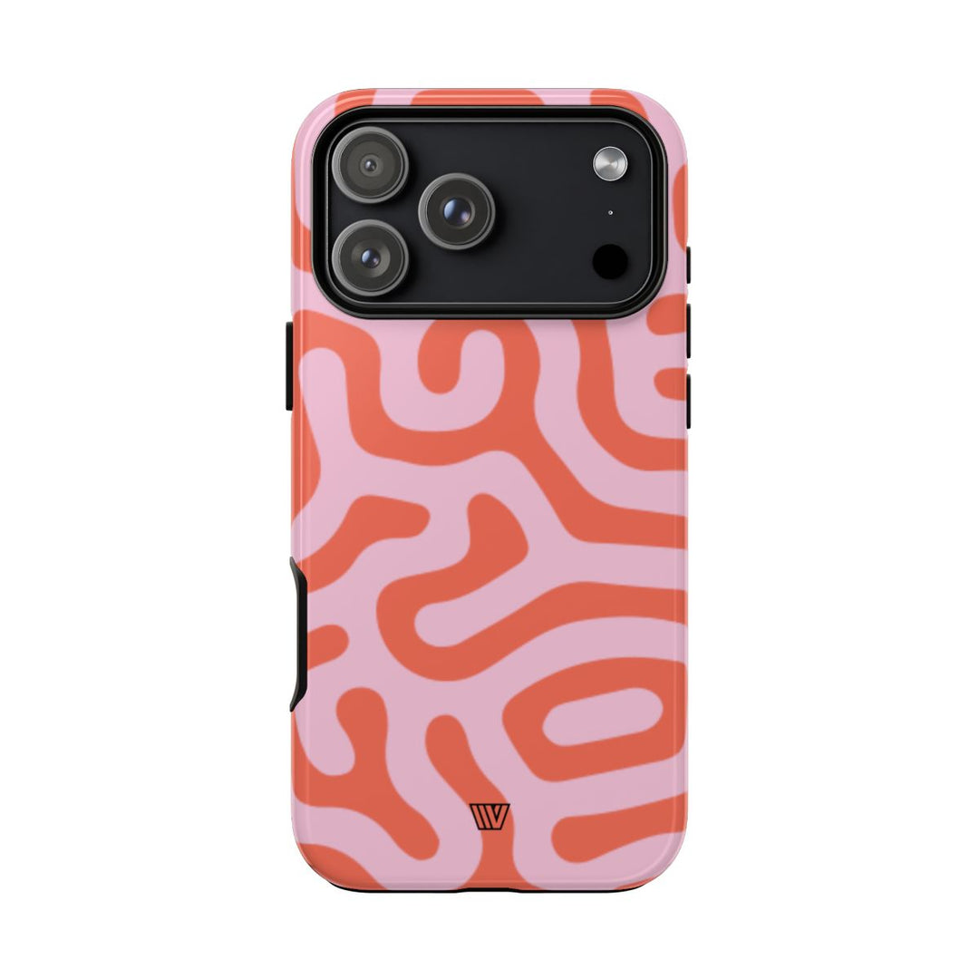 CORAL ORGANIC LINES | Tough Phone Case