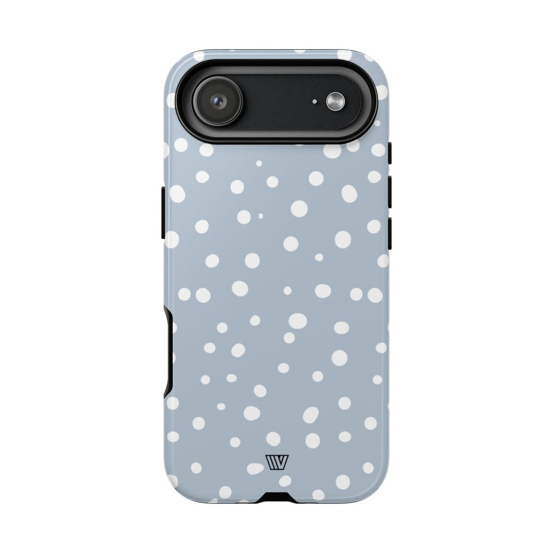 BLUE HAZE DOTS | Tough Phone Case