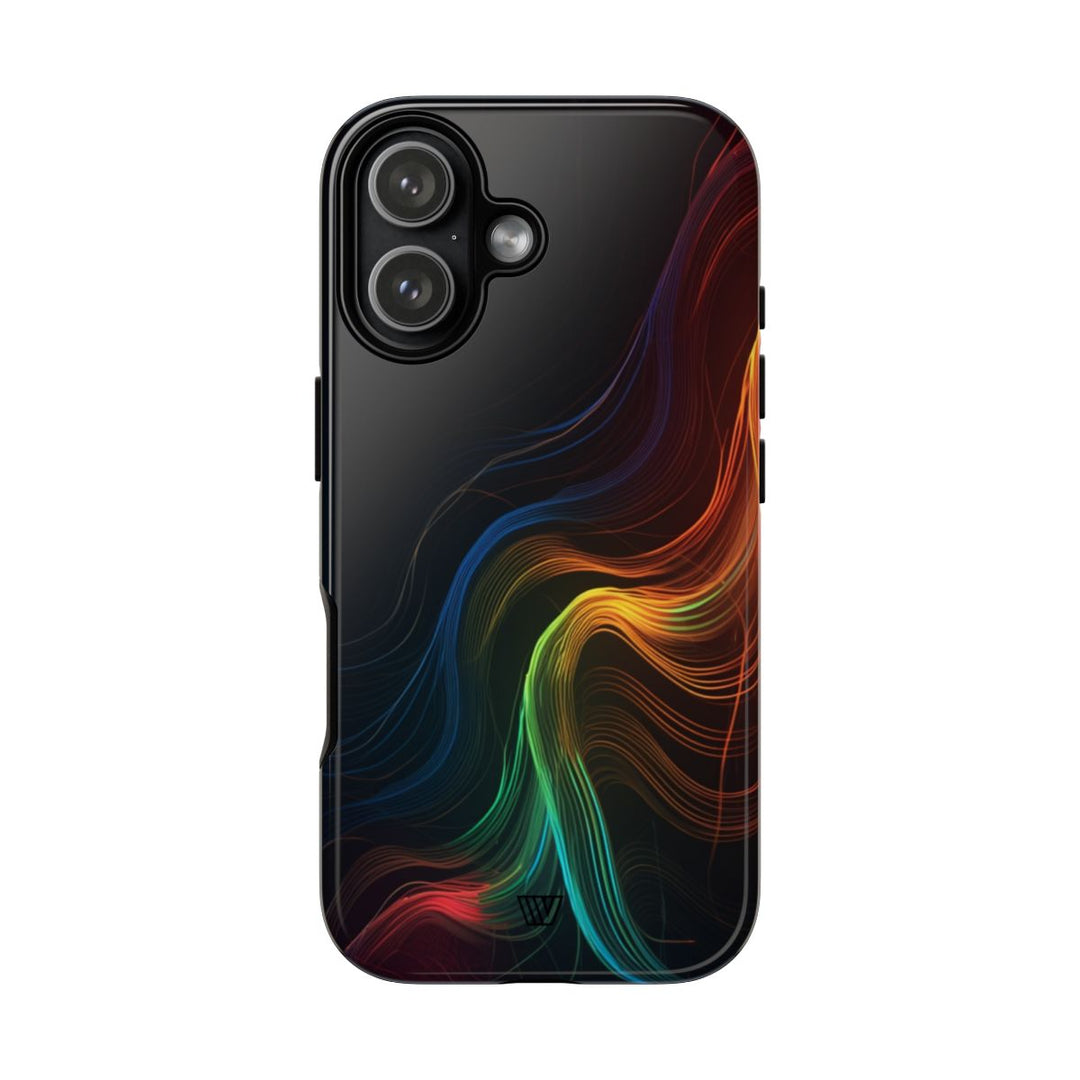 COLORFUL ABSTRACT LINES | Tough Phone Case