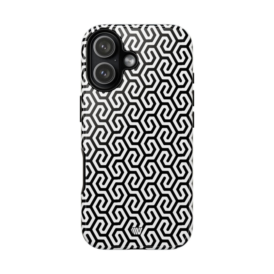 TWISTED GRID | Tough Phone Case