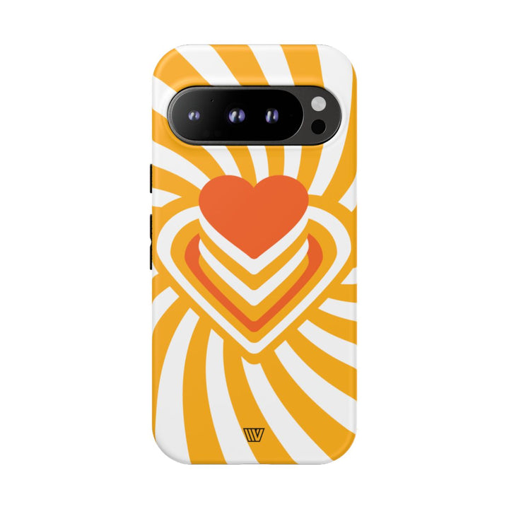 HEART RAY STACK | Tough Phone Case