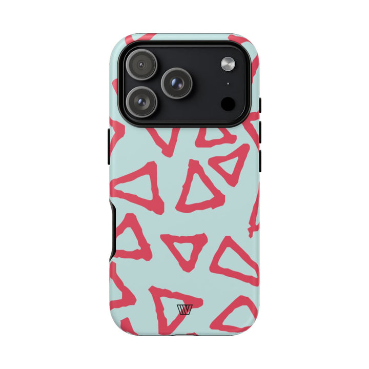 TRIANGLE DOODLE | Tough Phone Case