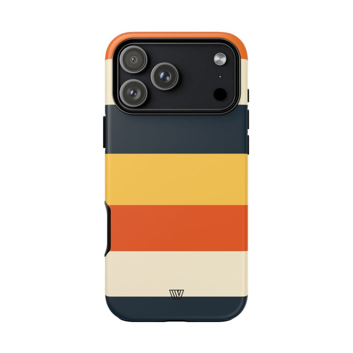 BEACH SUNSET STRIPES | Tough Phone Case