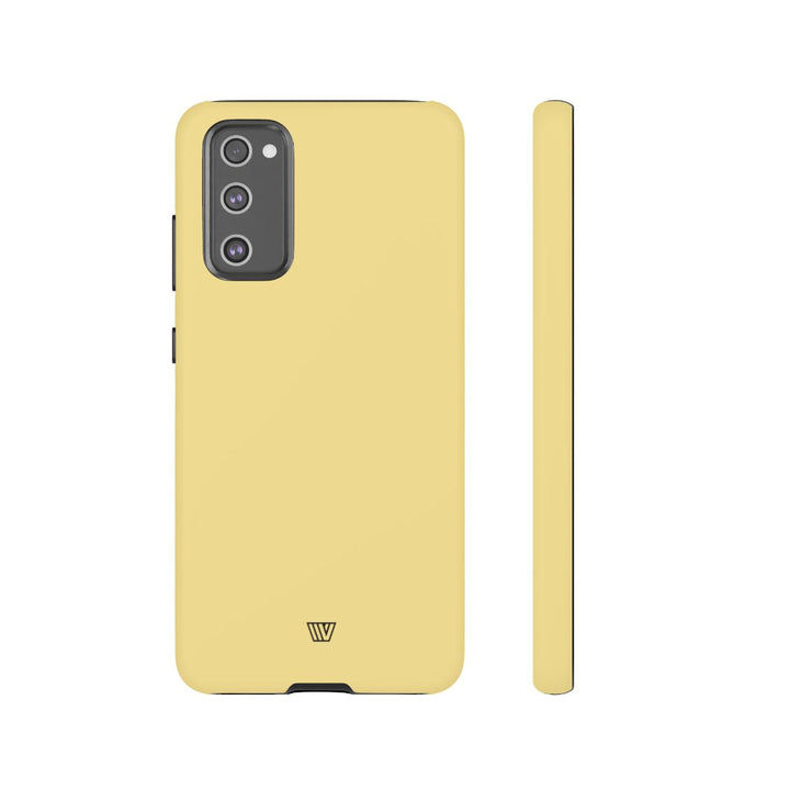 MUTED YELLOW SOLID | Tough Phone Case