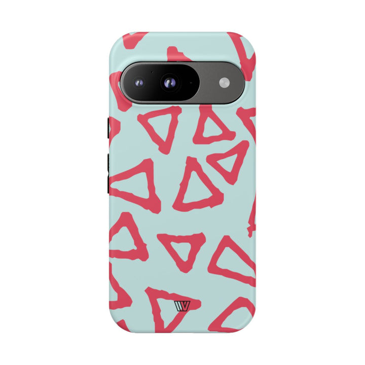 TRIANGLE DOODLE | Tough Phone Case