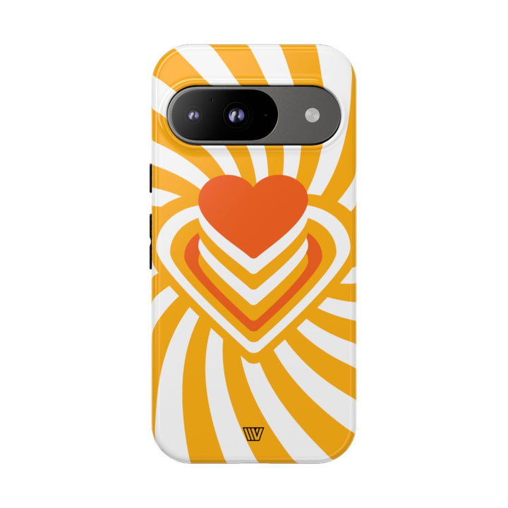 HEART RAY STACK | Tough Phone Case