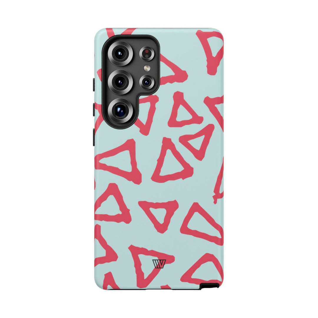 TRIANGLE DOODLE | Tough Phone Case
