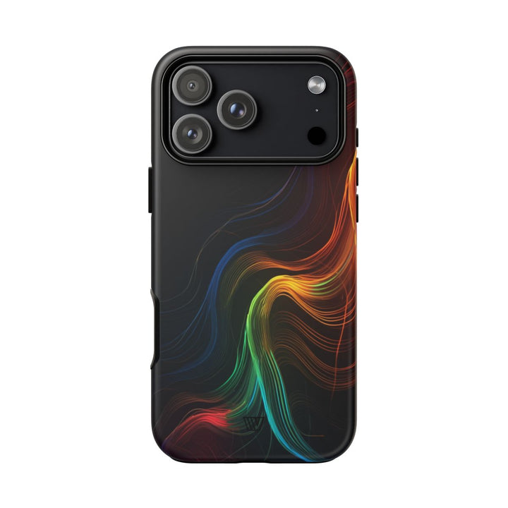COLORFUL ABSTRACT LINES | Tough Phone Case