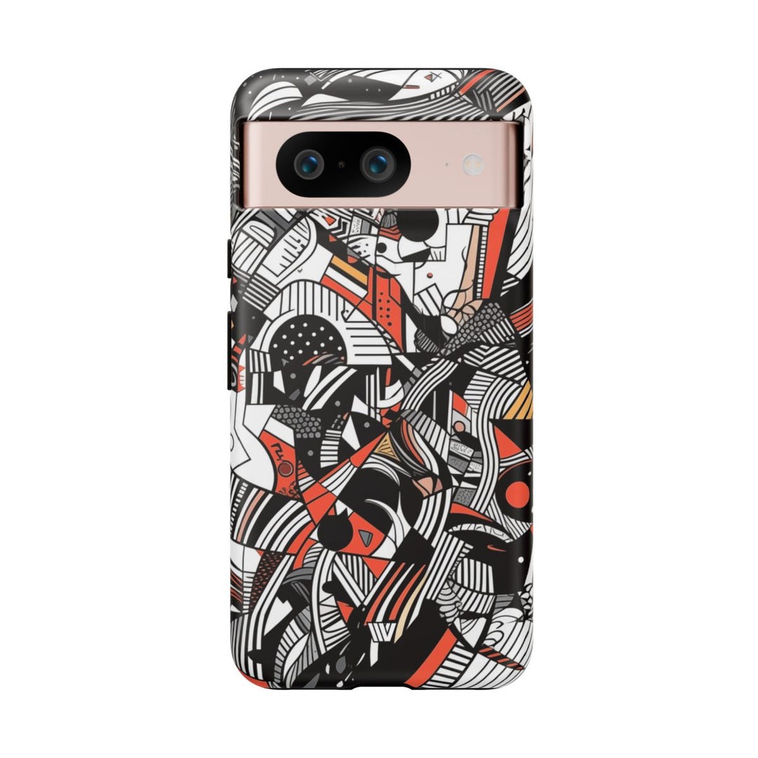 ABSTRACT DOODLE #3 | Tough Phone Case