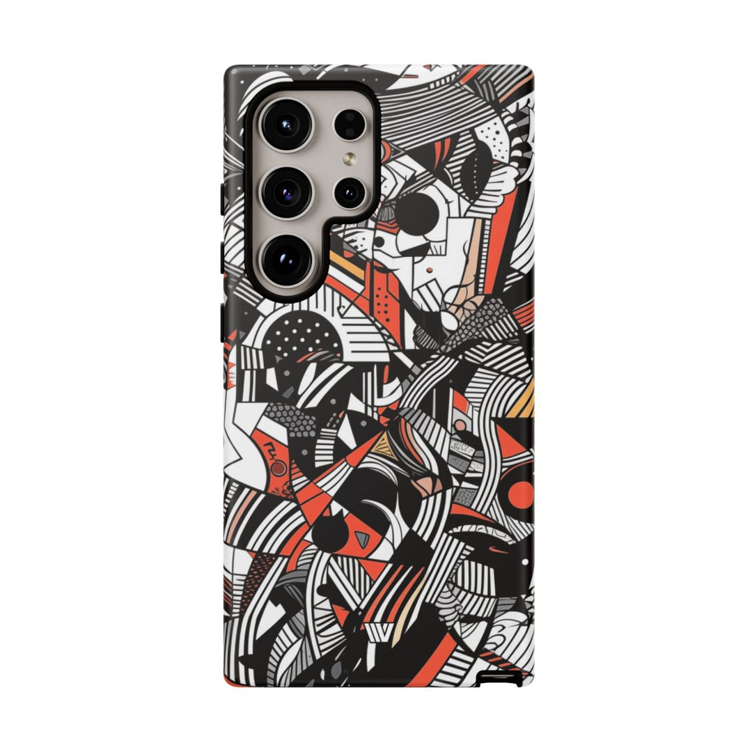 ABSTRACT DOODLE #3 | Tough Phone Case