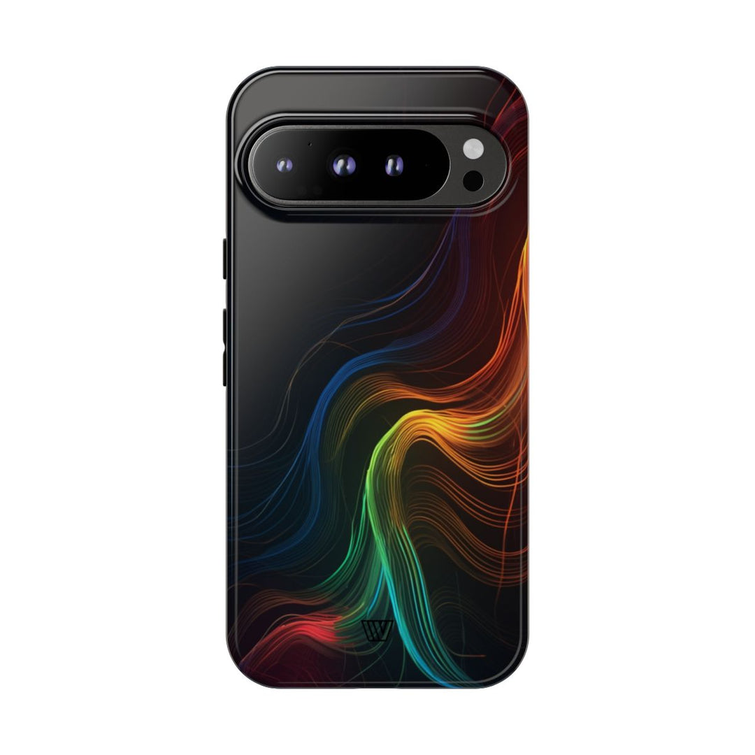 COLORFUL ABSTRACT LINES | Tough Phone Case