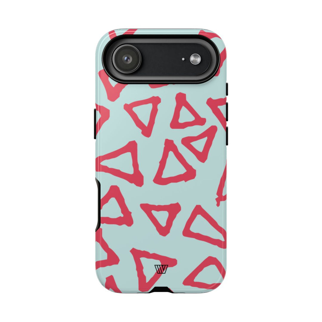 TRIANGLE DOODLE | Tough Phone Case
