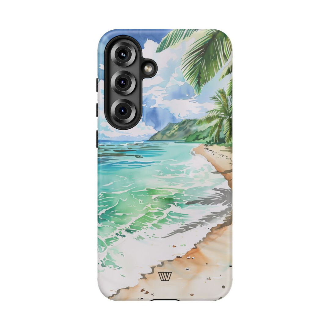 WATERCOLOR BEACH | Tough Phone Case