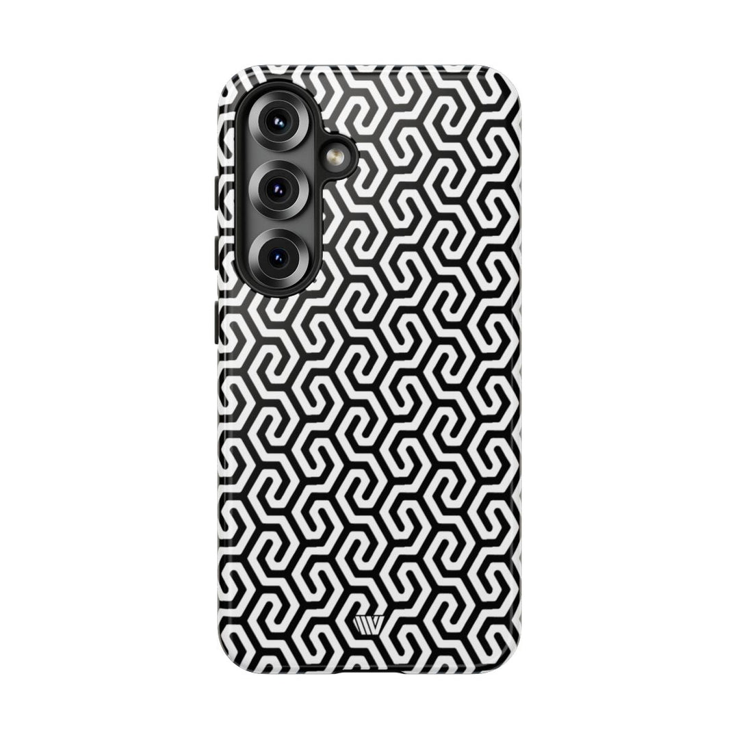 TWISTED GRID | Tough Phone Case