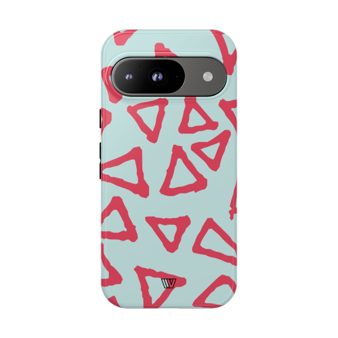 TRIANGLE DOODLE | Tough Phone Case