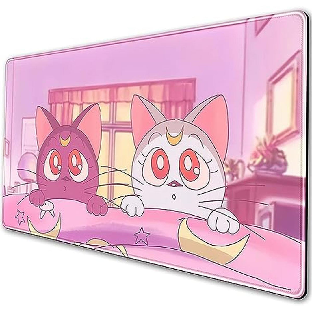 Kawaii CatPad: Stylish Desk Setup - DOKUTRONIX
