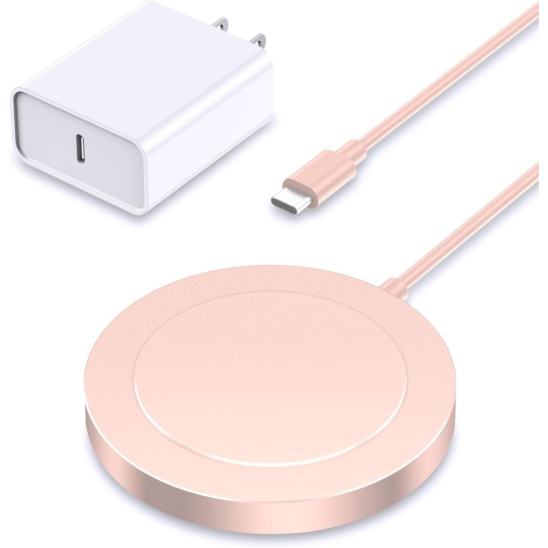 Pink MagSafe iPhone Charger - Wireless & Stylish! - DOKUTRONIX
