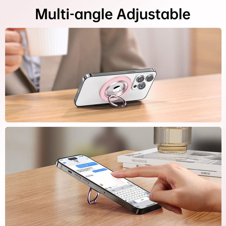 Pink MagSync Finger Stand - Stylish & Functional! - DOKUTRONIX