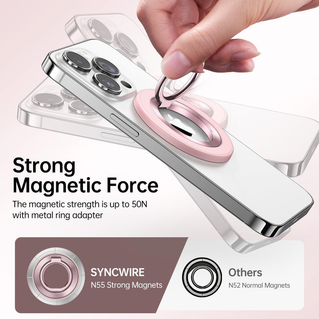 Pink MagSync Finger Stand - Stylish & Functional! - DOKUTRONIX