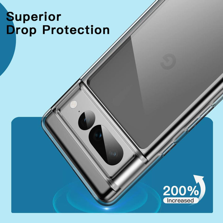 Pixel 7 Pro Clear Case - Shockproof and Anti-Scratch - DOKUTRONIX