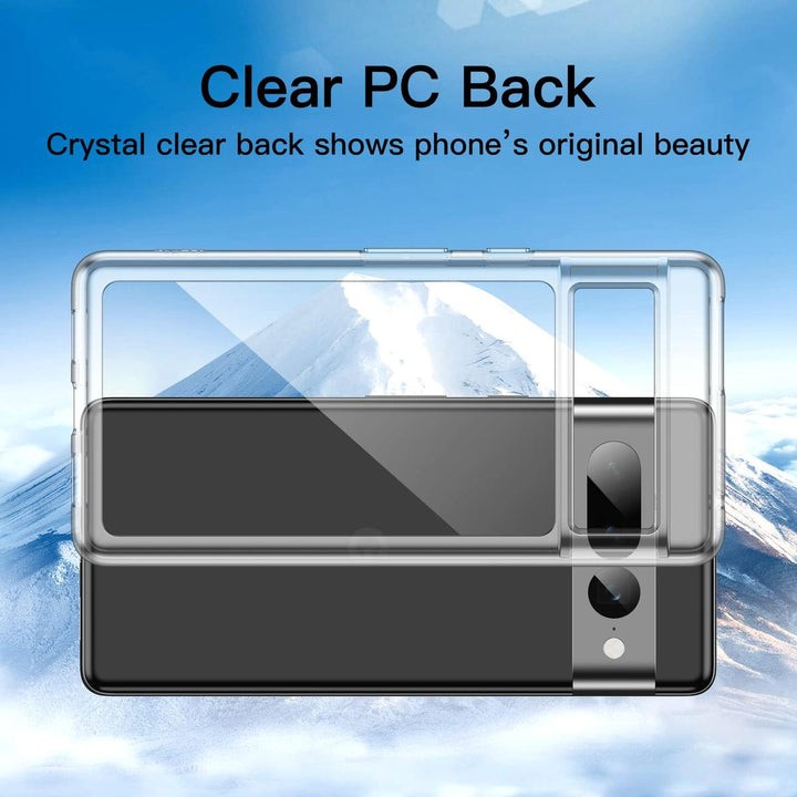 Pixel 7 Pro Clear Case - Shockproof and Anti-Scratch - DOKUTRONIX