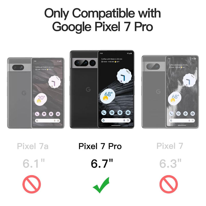 Pixel 7 Pro Clear Case - Shockproof and Anti-Scratch - DOKUTRONIX