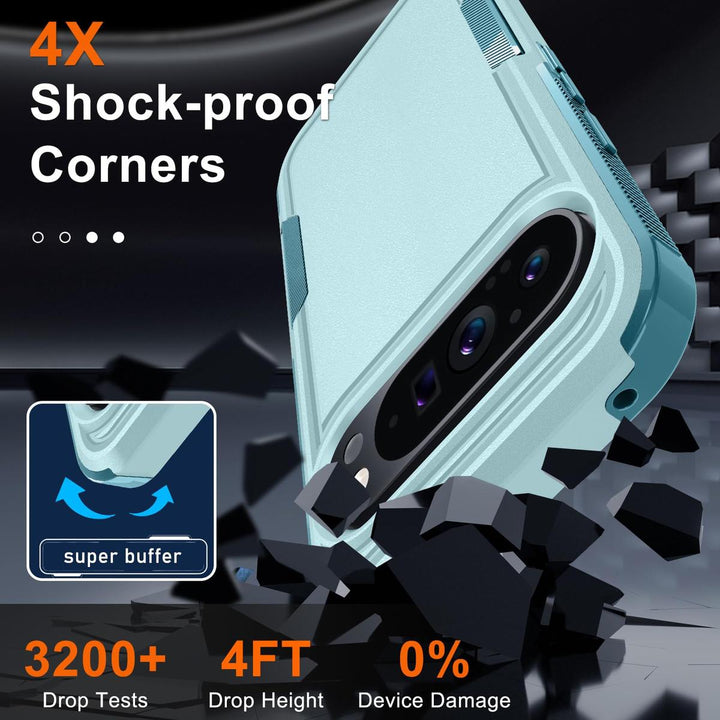 PixelArmor Case + Screen Protector + Lens Cover - Mint - DOKUTRONIX