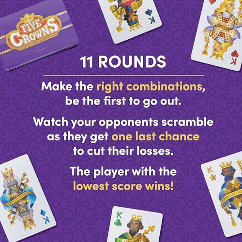 Crown Wild: 5-Suited Rummy Game - DOKUTRONIX