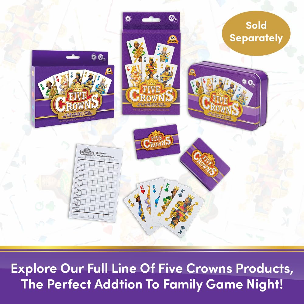 Crown Wild: 5-Suited Rummy Game - DOKUTRONIX