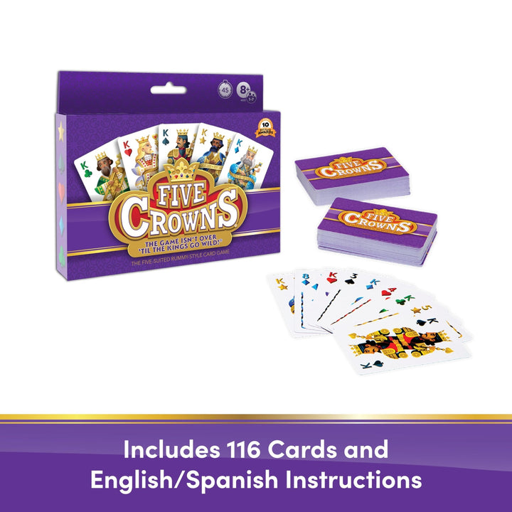 Crown Wild: 5-Suited Rummy Game - DOKUTRONIX